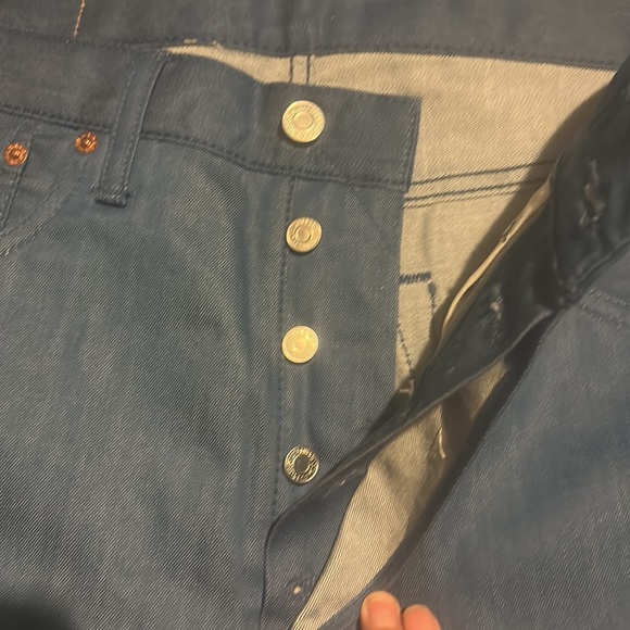 Men's 501®Levis Original Jeans pant 33X32 - Picture 4 of 13